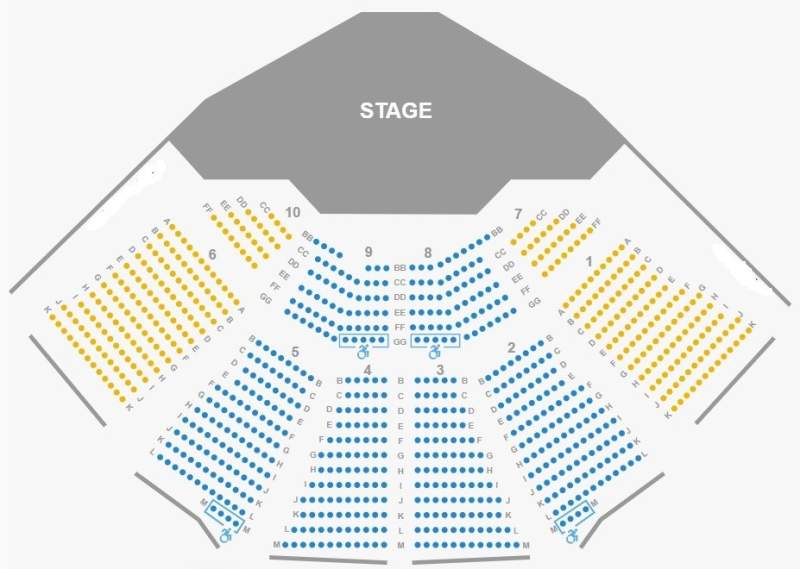 SEATING CHART 2025 SEASON